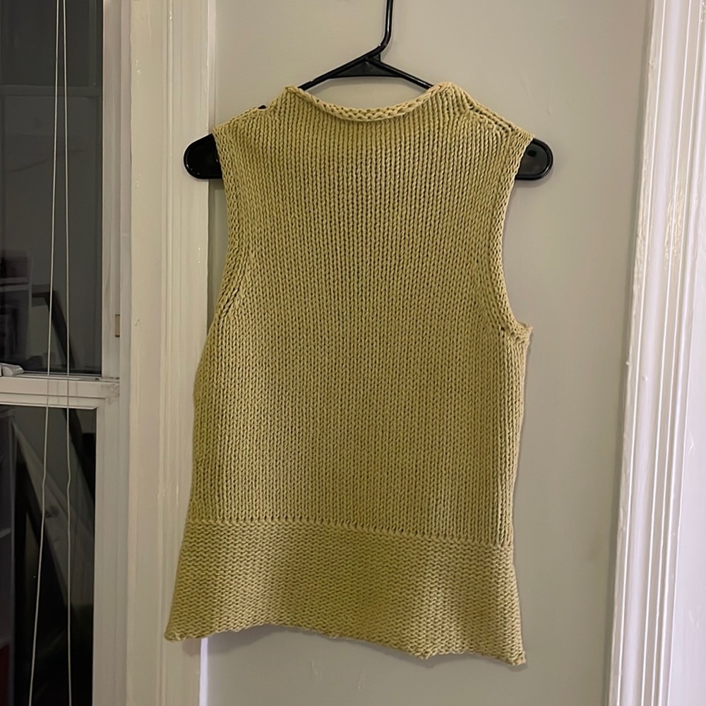 Emanuel Ungaro green sweater vest